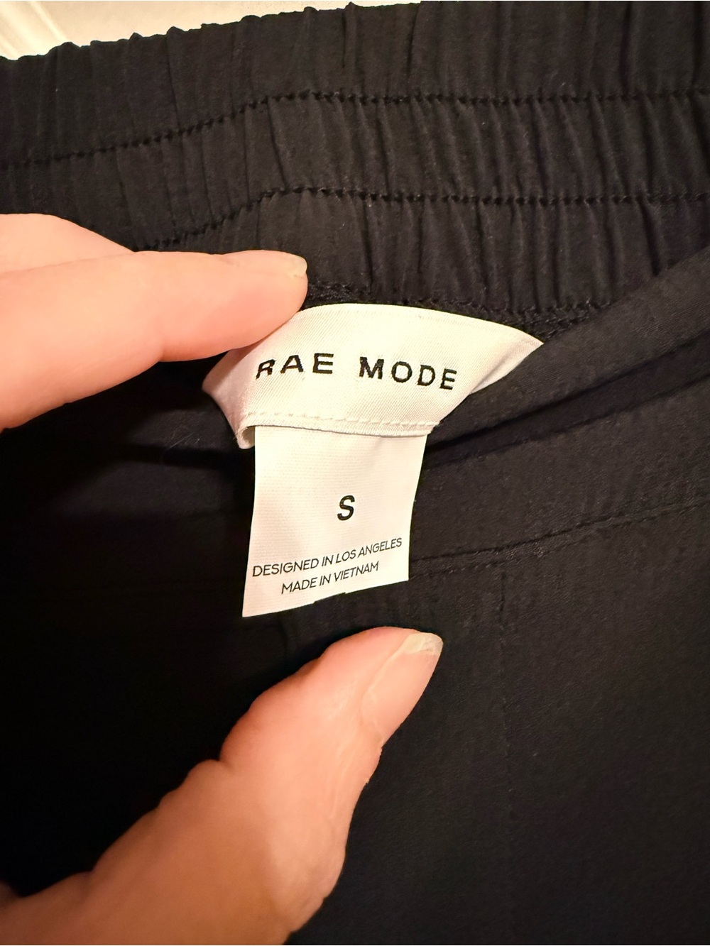 NWOT Rae Mode Black Straight Leg Pants - Picture 4 of 4